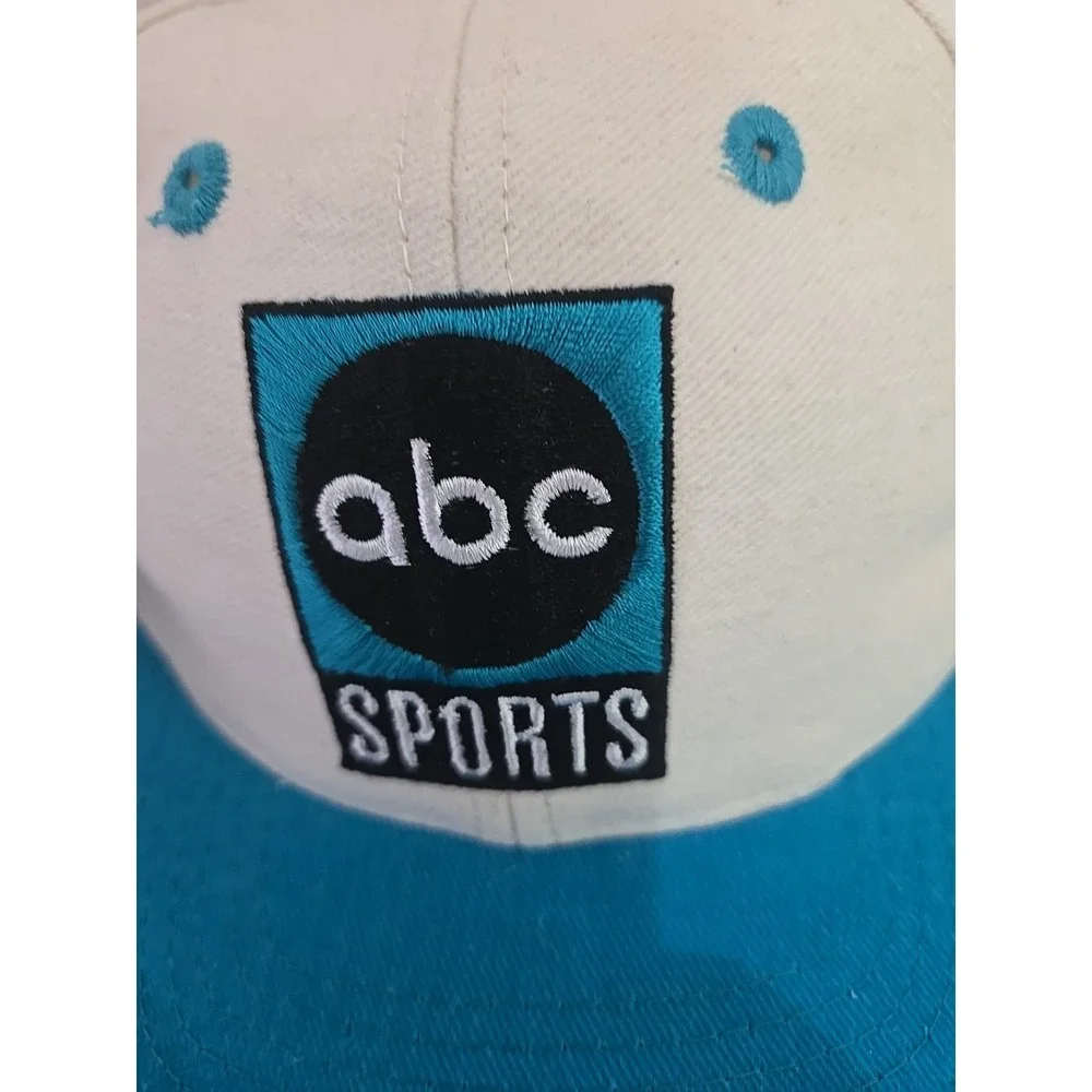 Vtg 90s ABC Sports White Snapback Hat‎ NWT Top Of The World USA Deadstock Rare